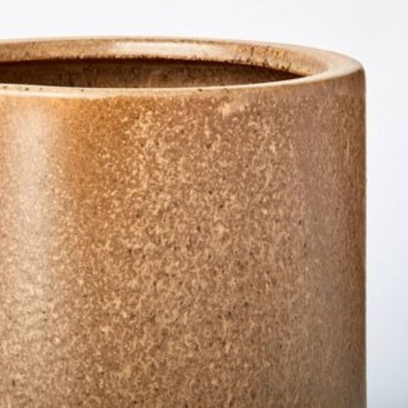 Studio McGee Large Footed Camel Ceramic Vase -‎ Threshold - Picture 3 of 7